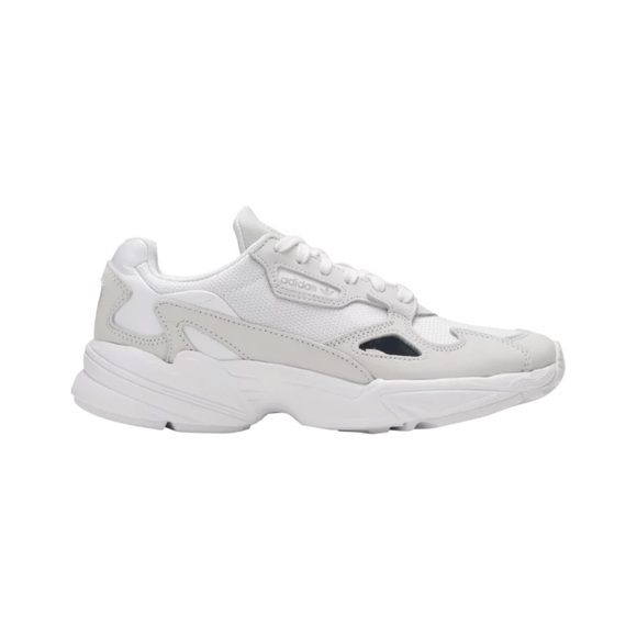 BNIB Adidas Falcon Sneakers in Triple White - Picture 8 of 12